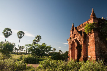 Abandonned temple in Bagan, Myanmar