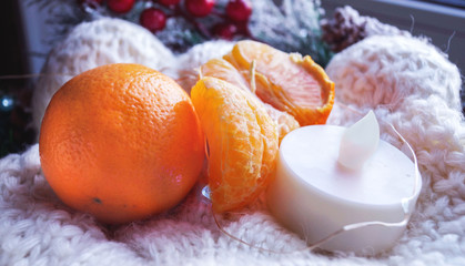 orange fruit mandarin