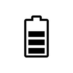 Battery icon vector