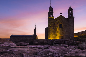 The Church of Virgen de la Barca, Muxia, Galicia, Spain