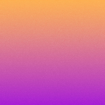 Grainy abstract texture. Vector gradient background. Purple yellow gradient.