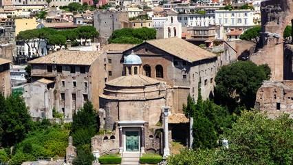 Fototapeta premium Architecture of Central Rome