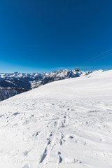 Obraz premium Skiing In Kals Matrei Austria