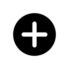 Fototapeta premium Plus Icon. Add plus icon. Addition sign. Medical Plus icon