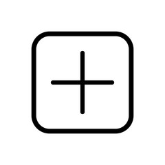 Plus Icon. Add plus icon. Addition sign. Medical Plus icon