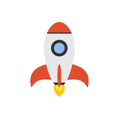 Rocket vector icon