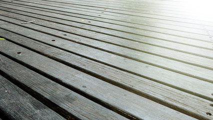 Wooden plate or wood table on white background for decoration