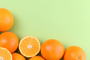 Orange fruit background