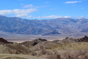 Naklejka na ściany i meble Death Valley - Zabriskie Point