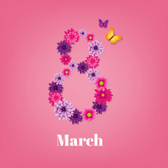 Eighth March Postcard