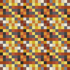 Seamless pattern background from a variety of multicolored squares.