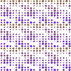 Seamless abstract pattern background with a variety of colored circles.