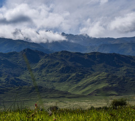 Fototapeta na wymiar mountain view at Tafi del Valle, Tucuman, Argetina