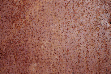 Rusty iron plate background