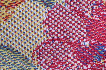 Textiles, fabric, woven cloth for the background (macro, close-up)