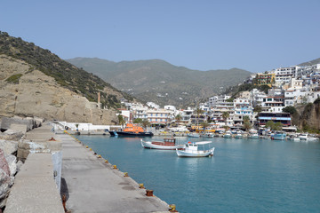 Fototapeta na wymiar Agia Galini, Kreta