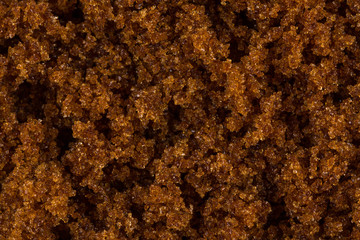Brown sugar close up