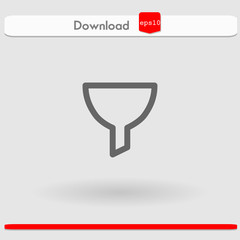 filter vector icon