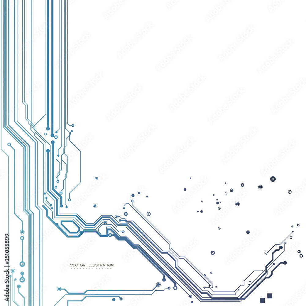 Aufkleber circuit board digital chipset electronic technology computer lines engineering processor flat copy s