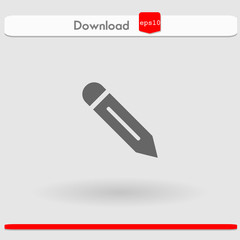 Pencil vector icon