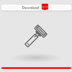 shaver vector icon