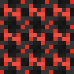 Seamless pattern background from a variety of multicolored squares.