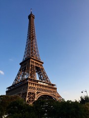 Eiffel tower in paris