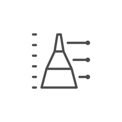 Diagram line icon