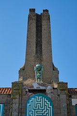 Abandoned old steam plant remans