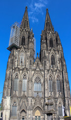 Fototapeta premium Kölner Dom (Hohe Domkirche St. Petrus) Köln