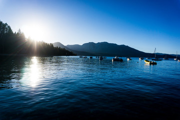 Deep Blue Lake Tahoe