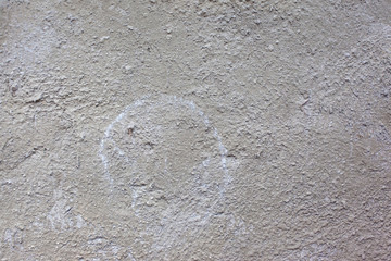 gray plastered surface, background, texture