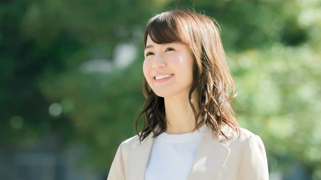 4K・ビジネスウーマン