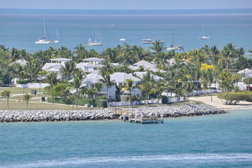 Obraz premium Sunset Key Island near Key West, Florida, USA