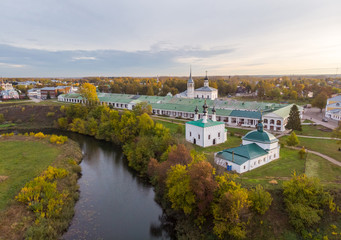 Fototapeta na wymiar The historic center of Suzdal. Russia