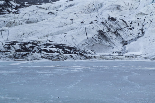 Image of glacier on Iceland.