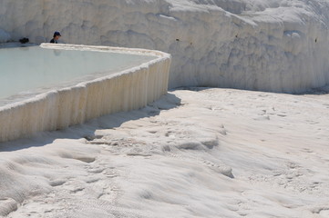 Background made of natural stone. Travels. Relaxation