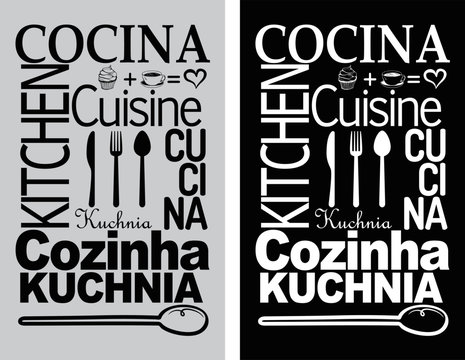 Cocina idiomas