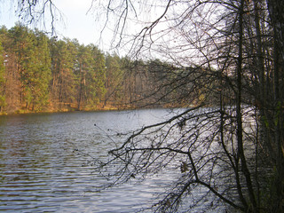 Obraz premium lake in autumn
