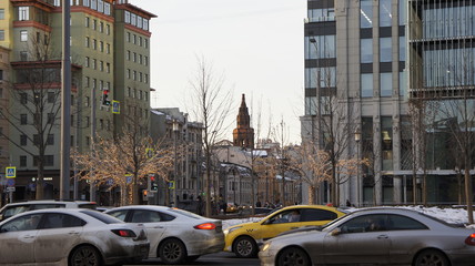 street in moscov