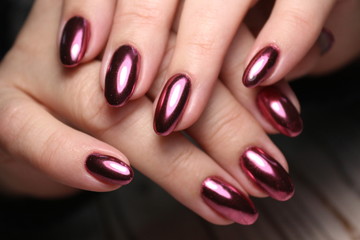 glamorous beautiful manicure