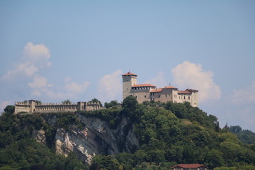  Rocca d'Angera in Angera at Lake Maggiore, Italy