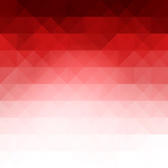Obraz premium Red bright background with triangle shapes Vector eps 10