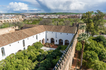 Panoramic view of Córdoba and the Alcazar, Spain - 251082229