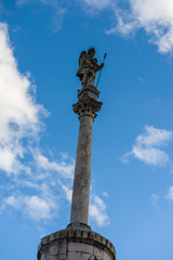 Sculpture of the archangel Rafael de Córdoba, Spain - 251082244