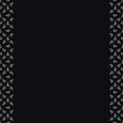 Floral background. Natural ornament. Invitation card. Leaflet with empty space for text. 