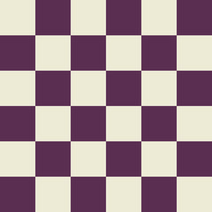 Checkered seamless pattern. Vector illustration. Abstract geometric background.