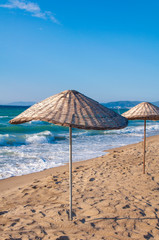 umbrella on the beach