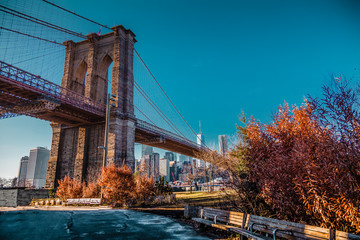 A view Brooklyn Bridge