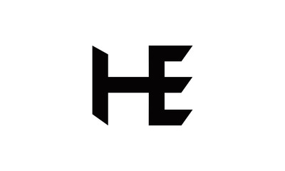 Obraz premium HE brand logo